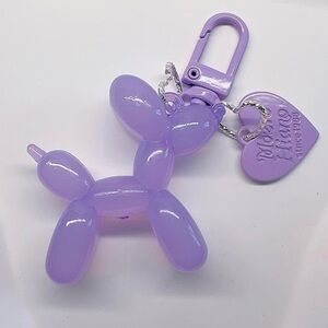 Lavender ballon dog purse charm keychain for your bag purse satchel with…